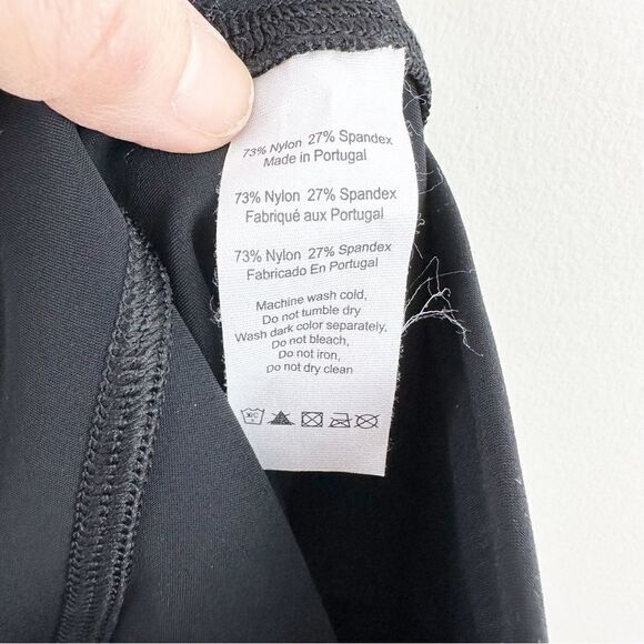 ALO YOGA 7/8 High Waisted Ripped Warrior Legging Black Small - Picture 13 of 13